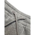 thumbnail image 3 of Women Stacked Leggings, Fashion High Waist Solid Color Slim Fit Workout Pants with Drawstring, 3 of 6