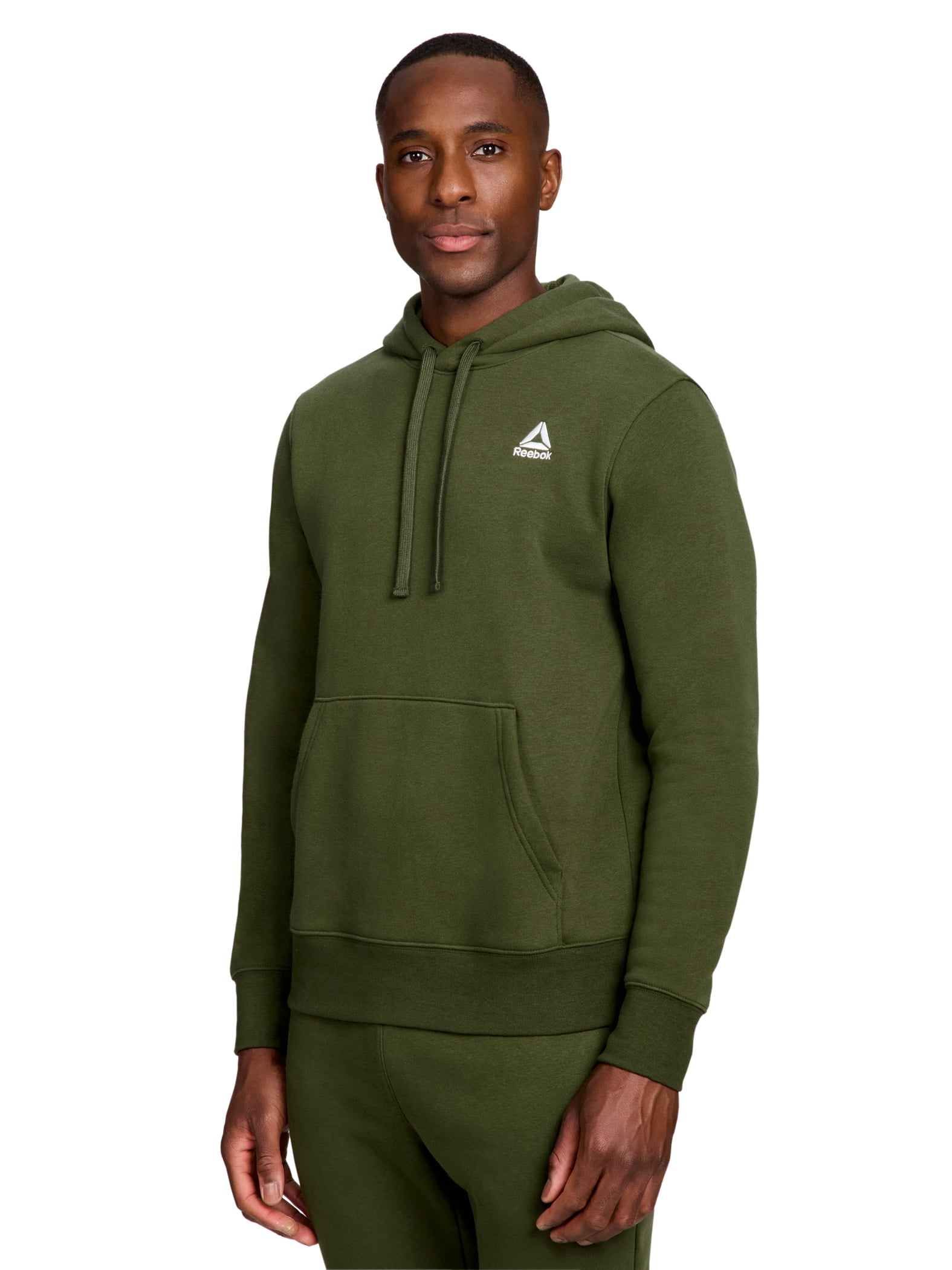 Reebok Men's and Big Men's Game Day Fleece Left Chest Hoodie, Sizes XS-5XL