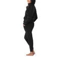 thumbnail image 2 of Felina Women's Velour Hoodie and Jogger Set L Black, 2 of 2