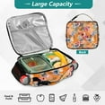 thumbnail image 4 of ALAZA Retro Floral Flower Lunch Box Insulated Lunch Bag Cooler Tote with Shoulder Strap, 4 of 7