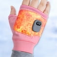 thumbnail image 5 of TELOLY 2026 New Heated Gloves Fingerless for Women Man Rechargeable Electric Touchscreen Wearable Cold Winter Work Arthritis Pain Relief Hand Warmers Hot Compress Reusable Heated Fingerless Gloves, 5 of 7