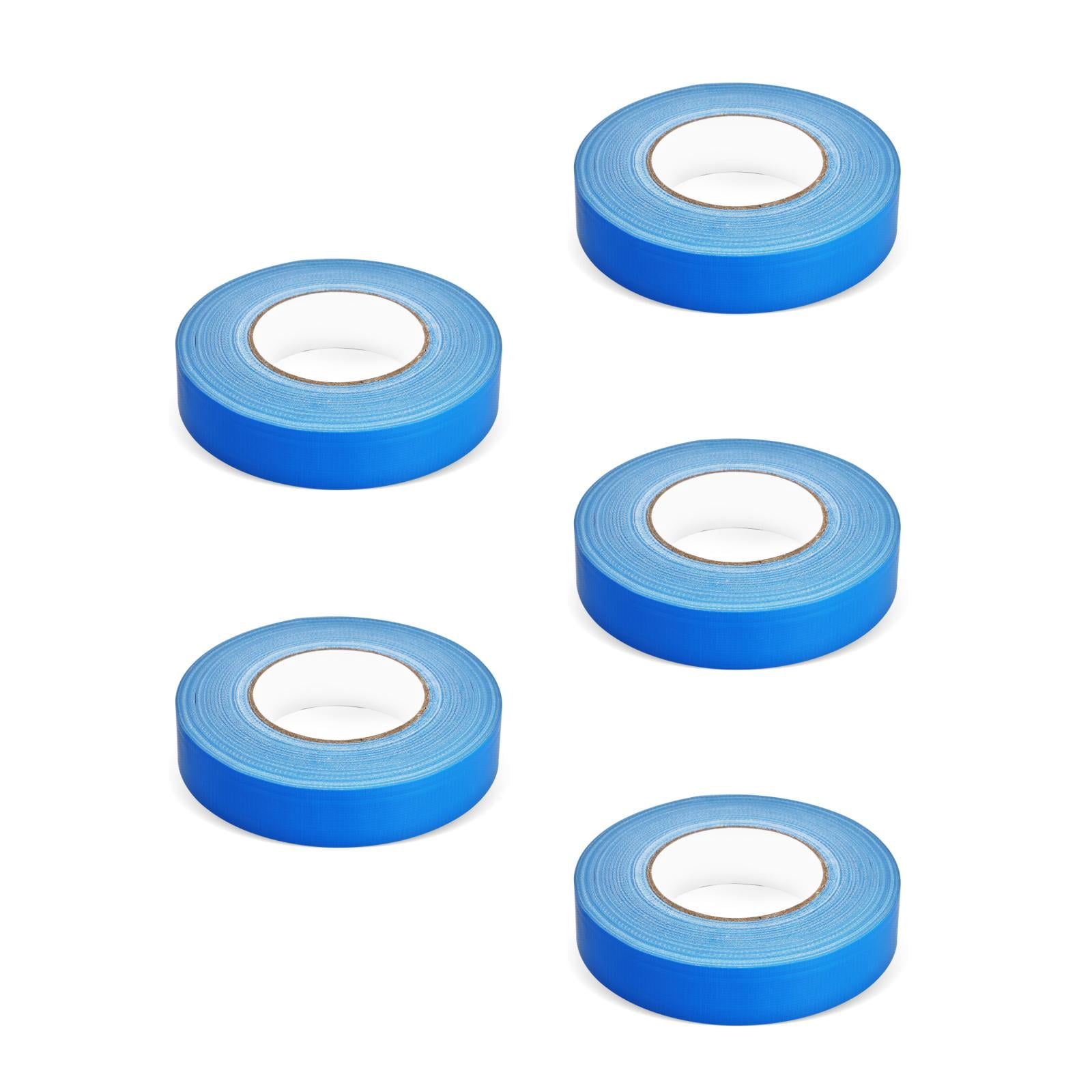 OUNONA OUNONA 5 Rolls Heavy Duty Duct Tape Waterproof Seam Fixing Colored Outdoor Repair Stage Sealing Carpet Tape 50m