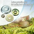 thumbnail image 3 of 4Pcs Brush Cutter Replacement Kit Protective Cover Blade Plate Cutter Gearbox for Stihl Lawn Mower, 3 of 11