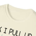 thumbnail image 3 of Ok I Pull Up Capybara, Gildan Unisex Softstyle T-Shirt, Graphic Tee, S-3XL, 3 of 3