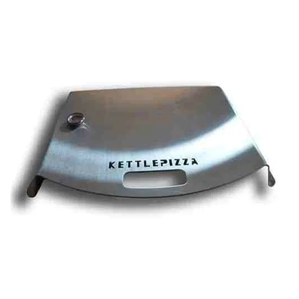 KettlePizza Basic Stainless Steel Pizza Oven Kit for Gas Cooking Grills