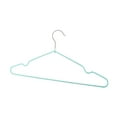 thumbnail image 3 of Cintre Antidérapant en Acier Inoxydable et Plastique Premium pour Adultes - Design Gain de Place, Lisse et Durable pour Organisation de Garde-Robe, Vert, 3 of 6