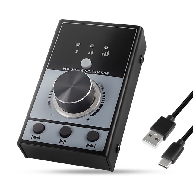 Controlador de volumen USB XMSJSIY, control de sonido multimedia