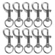 thumbnail image 2 of 10 piezas de clips a presión, clips a presión de perno, broches giratorios de repuesto para cadena de perro, broche giratorio, ganchos de clip a presión, cierres giratorios, 2 of 5