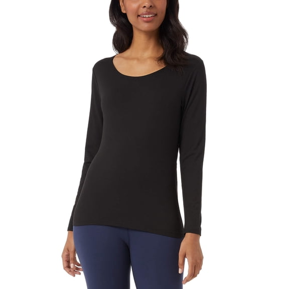 32 Degrees Scoop-Neck Long-Sleeve Top