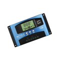thumbnail image 3 of Solar Charge Controller Dual USB 30-100A 12V/24V Regulator Regulator 12V/24V Voltage Stabilizer 60A, 3 of 9