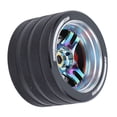 thumbnail image 1 of RC Transmitter Steering Wheel Grip, 1.9in Diameter 30mm Width,for SANWA FUTABA, Suitable for Various Controller Model, 1 of 7