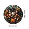 thumbnail image 4 of Skull Window Decor,Luminous Skull Window Decor Window Suncatcher Hanging Ornaments Wall Art,11.8''Colorful Acrylic Home Decor Halloween and Christmas Decoration Gifts, 4 of 7
