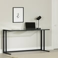 thumbnail image 2 of South Shore City Life Long Desk Computer Desk Black, 2 of 10