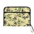 thumbnail image 7 of Accordion File Organizer with Zip Closure 13 Pockets Expanding File Folder Letter A4 Paper Document Organizer for Home Office Bamboo and Green Leaves, 7 of 7