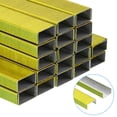 thumbnail image 4 of czcpp-Staples pour Agrafeuse, Lot de 4 (1000 Pcs Agrafes par Paquet) 26/6 Standard 1/4 Pouce Longueur Agrafes Sans Confiture pour Fournitures de Bureau à Domicile, Jaune, 4 of 4