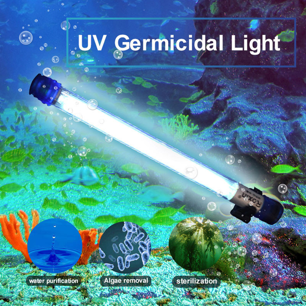 110V Aquarium UV Germicidal Light Ultraviolet Sterilizer