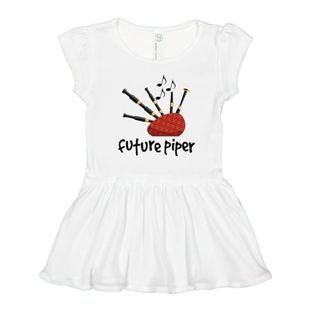 

Inktastic Bagpiper Kids Future Piper Gift Toddler Girl Dress