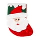 thumbnail image 2 of Bolsa de Regalo Navideña con Decoración de Calcetín de Papá Noel | Poliéster Verde 19,5 X 14 X 4 Cm | Calcetín de Dulces para Niños (1 Bolsa de Regalo), 2 of 6