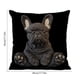 thumbnail image 3 of Funda de cojín decorativa con estampado de perro bordado en imitación | Funda para sofá, cama y sala de estar | Funda de almohada decorativa de poliéster suave con diseño de mascotas, 3 of 6