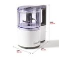 thumbnail image 4 of Procesador de alimentos Starfrit 024227-003-0000, 4 tazas y 3 velocidades, blanco, 4 of 9