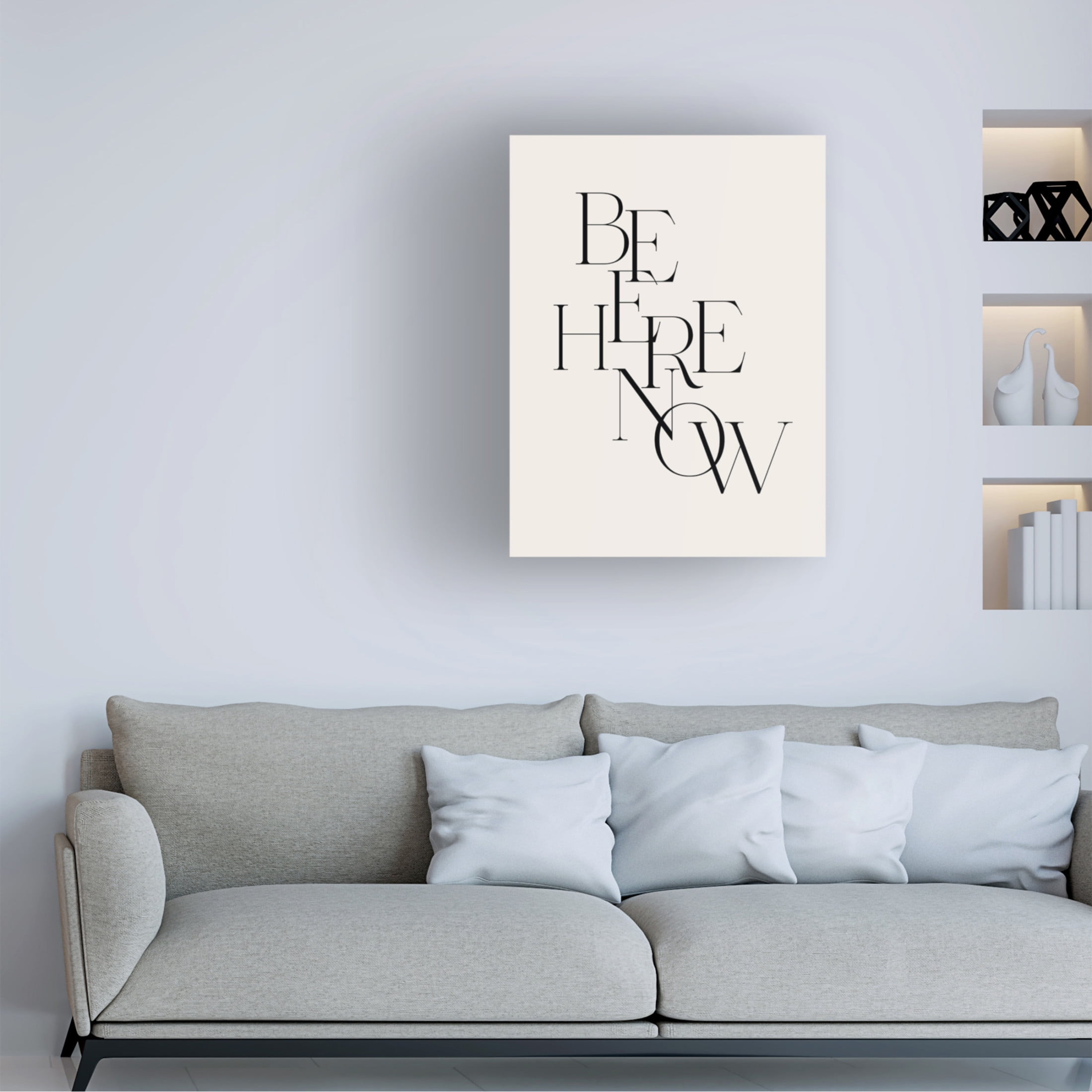Trademark Fine Art Beth Cai Be Here Now Canvas Wall Art