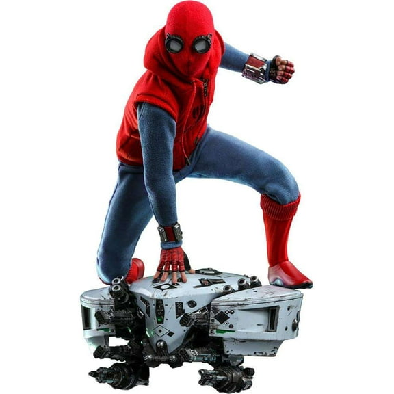 Marvel Movie Masterpiece  Spider-Man Homemade Suit & Drone Collectible Figure