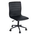 thumbnail image 1 of Silla de Escritorio Terzetto Negra Tela con Patas Negras | Silla Moderna para Oficina y Home Office, 1 of 2