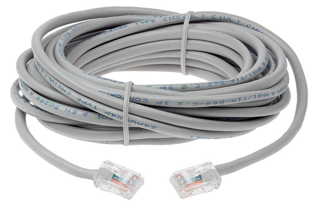 SF Cable Cat6 UTP Non-Booted Ethernet Cable, 150 feet - Gray - Walmart.com