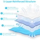 thumbnail image 3 of Almohadilla de entrenamiento FluffyDream superabsorbente e impermeable, 200 unidades, 3 of 7