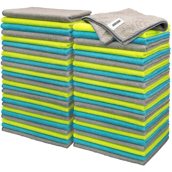 Paño de limpieza FIXSMITH de microfibra, 40 x 30 cm, 50 unidades