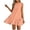 A123 Orange, variant on Mifsaly Striped Mini Dress for Women A Line Crewneck Sleeveless Dresses Casual Ruffle Hem Flowy Breathable Summer Vacation Sundresses XXL