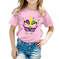 thumbnail image 1 of TZEWGL Tees For Child Printed Round Neck Short Sleeved Clothing For Newborns size 8-9T, 1 of 6