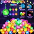 thumbnail image 2 of Bouncy Balls SHQDD se iluminan 12 unidades para niños de 1 a 3 años con correa, 2 of 7