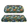 thumbnail image 2 of Aplkyhs Colorful Golf Pattern Club Car Seat Covers Breathable Golf Cart Back Seat Universal Golf Cart Seat Cover Club Car Seat Bottom and Backrest Cushion Golf Cart Accessories, 2 of 7