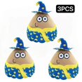 thumbnail image 3 of Peluche de Alien Pou, Peluche de Caballero de Sombrero Negro Pou, Muñeco de Peluche Alienígena Cumpleaños Pascua Día del Niño Halloween Regalo de Navidad, 3 of 5