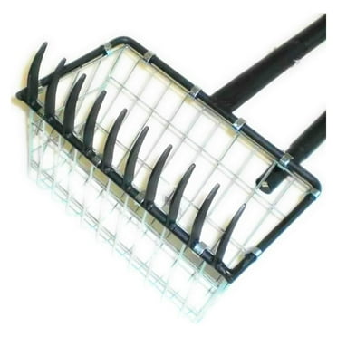 Strongway Heavy Duty Garden Tools, Pull-Behind Acreage Rake, 48in.W, 4 ...