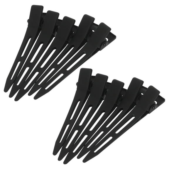 SOPOTUTU 30pcs Metal Snap Hair Clips No Bend Simple Design for Women Sports