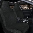 thumbnail image 2 of Uemuo Black Glitter Pattern Car Seat Covers for Front Seats Waterproof Seat Covers for Cars, Universal Auto Front Seats Protector Fits for Car-2 PCS, 2 of 6
