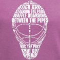 thumbnail image 3 of CafePress - Hockey Goalie Mask T Shirt - Women's V-Neck Dark T-Shirt, 3 of 4