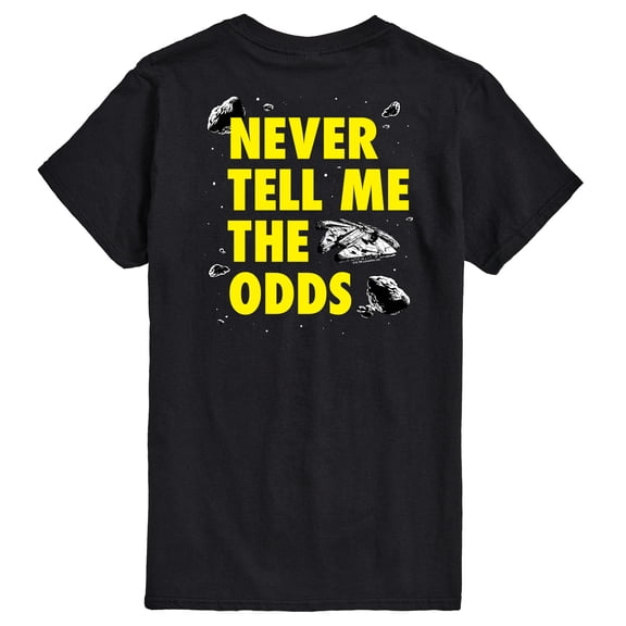 Star Wars - Never Tell Odds - Men's Short Sleeve Tee