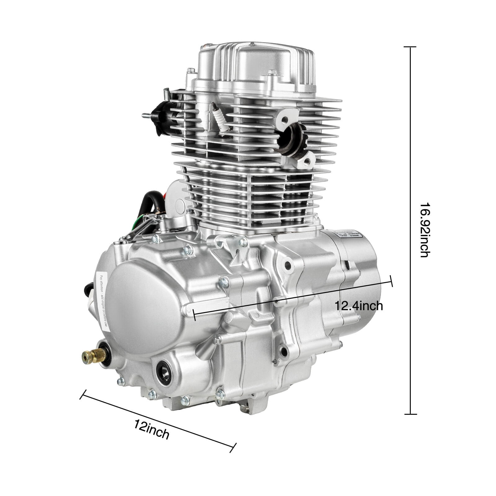 X-PRO 125cc ZongShen 4-Stroke Pit Dirt Bike Engine with Manual