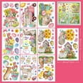 thumbnail image 4 of TRINGKY 9/18 Sheets Easter Window Cling Stickers Rabbit Eggs Flowerpot Reusable PVC Window Decals Holiday Party Window Decor, 4 of 12