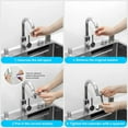 thumbnail image 6 of 1080° Universal Rotation Faucet Extender Dual Mode Sprayer Head Kitchen Robot Arm Extension Taps Bathroom Swivel Faucet, 6 of 7