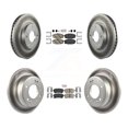 thumbnail image 1 of Transit Auto Front Rear Ceramic Pads and Coated Disc Brake Rotors Kit for Car Hyundai Elantra KGA-101427, 1 of 8