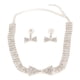 thumbnail image 2 of Conjunto de pendientes y collar conjunto de joyería galvanizado para mujer estilo Bowknot para boda ANGGREK Otros, 2 of 8