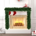 thumbnail image 4 of Clearance! Christmas Rattan Artificial Flower Vine Christmas Rattan Stair Railing Decoration, 4 of 7