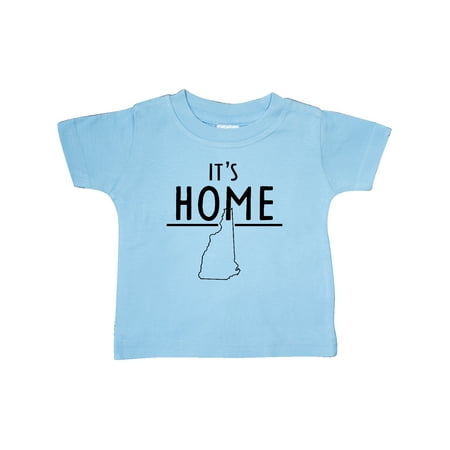 

Inktastic It s Home- New Hampshire State Outline Gift Baby Boy or Baby Girl T-Shirt