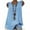 Light blue, variant on Ichuanyi Womens Shirts , Womens Cotton Linen Sleeveless Baggy T-shirt Vest Tee Blouse Tank Tops Plus Size