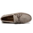 thumbnail image 6 of Spring Summer New Men's Casual Hollow Loafers Slip On Breathable Leather Flats Boat Shoes Driving Shoes Moccasins Comfort Walking Shoes, 6 of 15