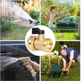 thumbnail image 3 of Brass Valve 3/4 Ball Valve Plug Valve With Handle For Garden Hose25mm (2 Piece), 3 of 5
